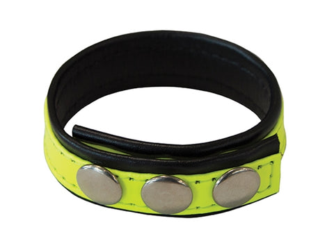 Cockstrap Neon Yellow Stripe