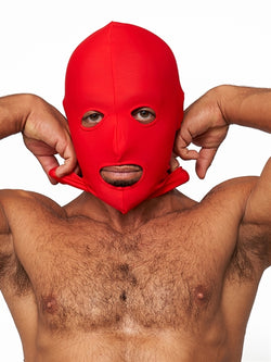 EYES AND MOUTH LYCRA HOOD
