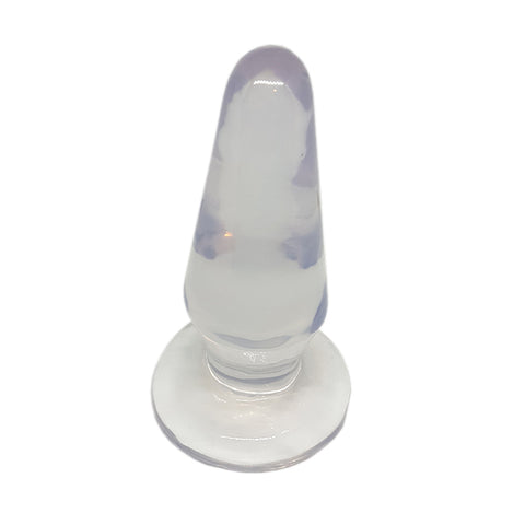 5.5 Inch Jelly Crystal Butt Plug