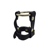 Cockring with Locking Ball Harness